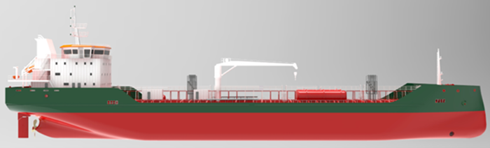 Çeksan Tersanesi’nin Yeni Nesil Çevreci Tankeri M/T AMONITH Suyla Buluşuyor