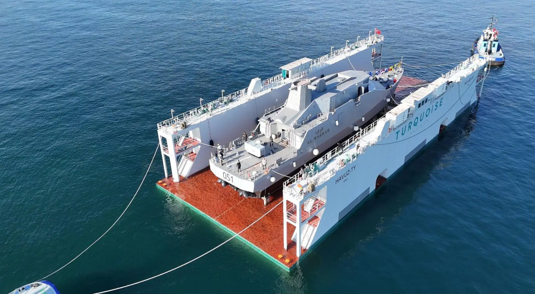 Dearsan’dan Katar Deniz Kuvvetleri İçin Kritik Hamle: 50 Metrelik İlk Hücumbot Suyla Buluştu